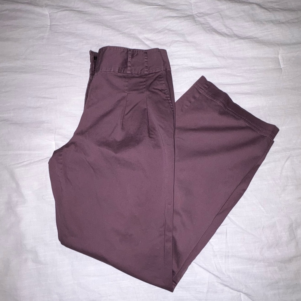 August Silk Mauve Trousers